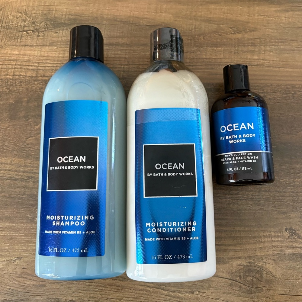 Bath & Body Works Ocean set